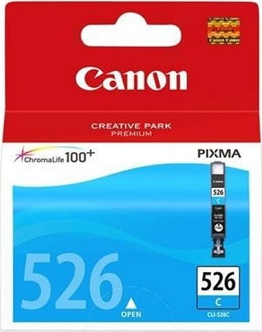 Canon CLI-526C blækpatron, Blå, 500s