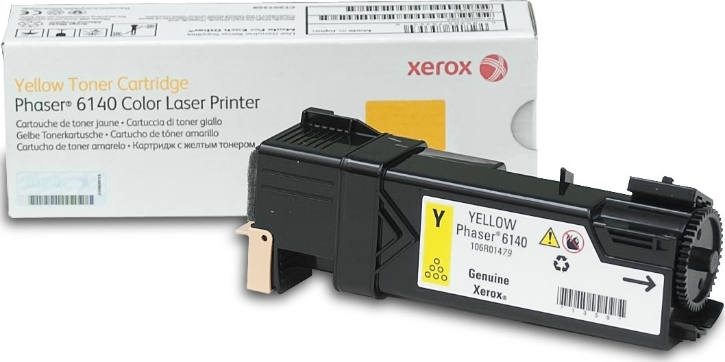 Xerox 106R01479 lasertoner, gul, 2000s