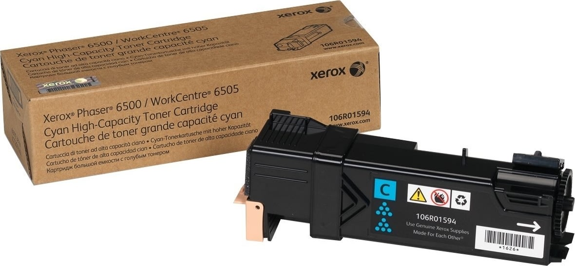 Lasertoner Xerox 106R01594 Blå 2500 sidor