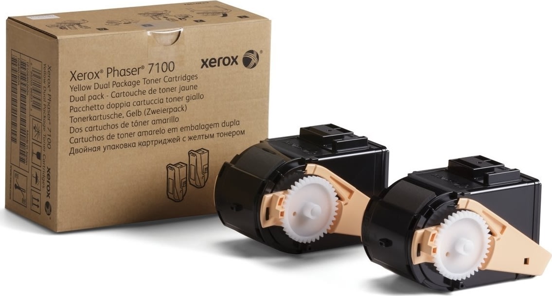 Lasertoner Xerox 106R02602 Blå 2x 4500 sidor