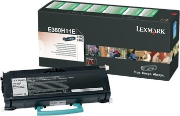 Lexmark E360H11E svart toner