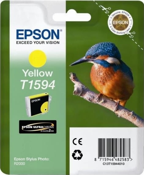 Epson T1594 bläckpatron, gul, 17 ml