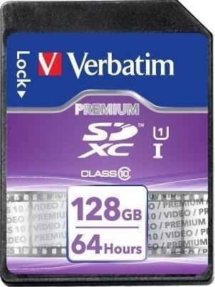 Verbatim SDXC 128 GB Class 10 minneskort