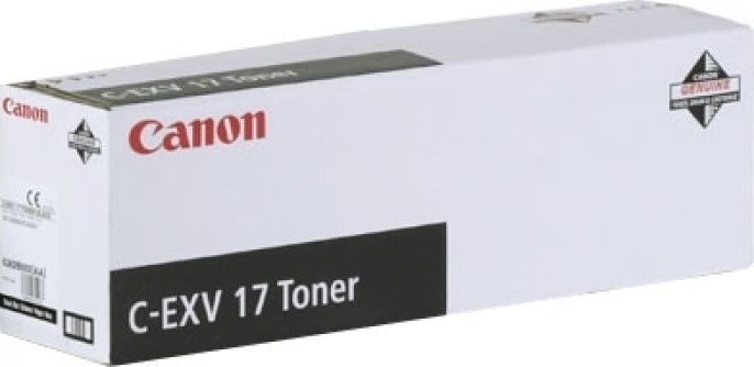 Lasertoner Canon C-EXV 17 Svart 26 000 sidor