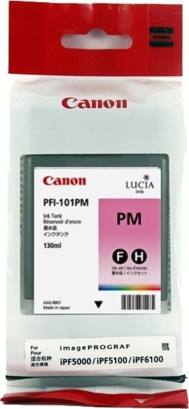 Canon PFI-101PM bläckpatron, fotoröd, 130 ml