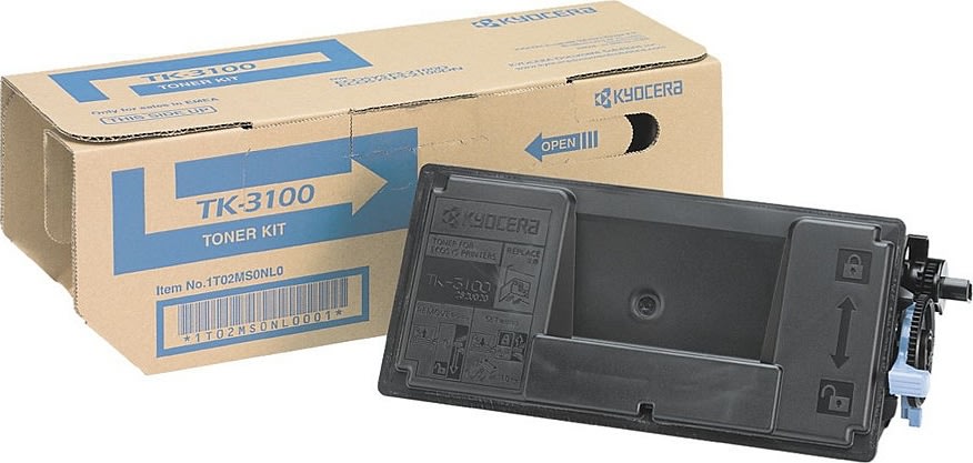 Lasertoner Kyocera TK-3100 Svart 12 500 sidor