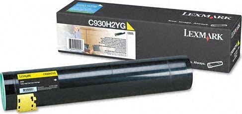 Lasertoner Lexmark C930H2YG Gul 25 000 sidor