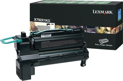 Lasertoner Lexmark X792X1KG Svart 20 000 sidor