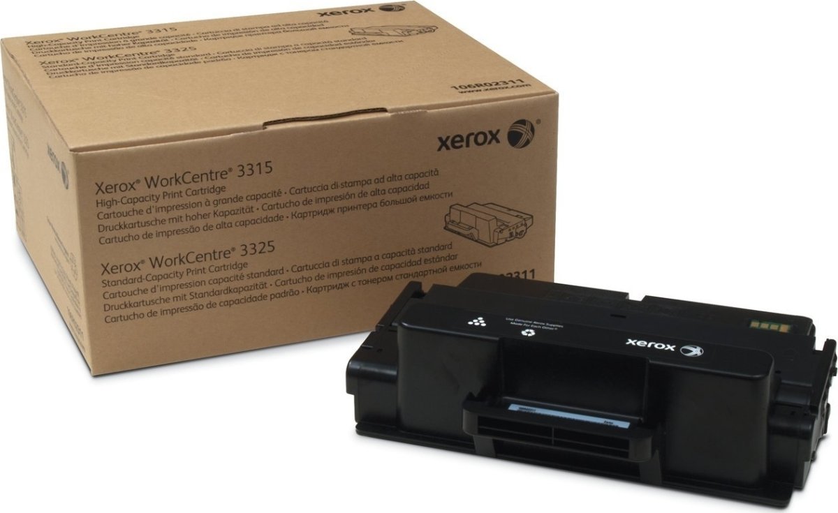 Lasertoner Xerox 106R02311 Svart 5000 sidor