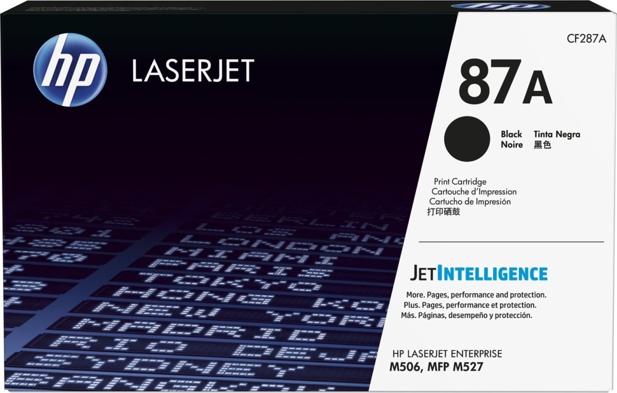 HP nr 87A lasertoner, svart, 9000 s