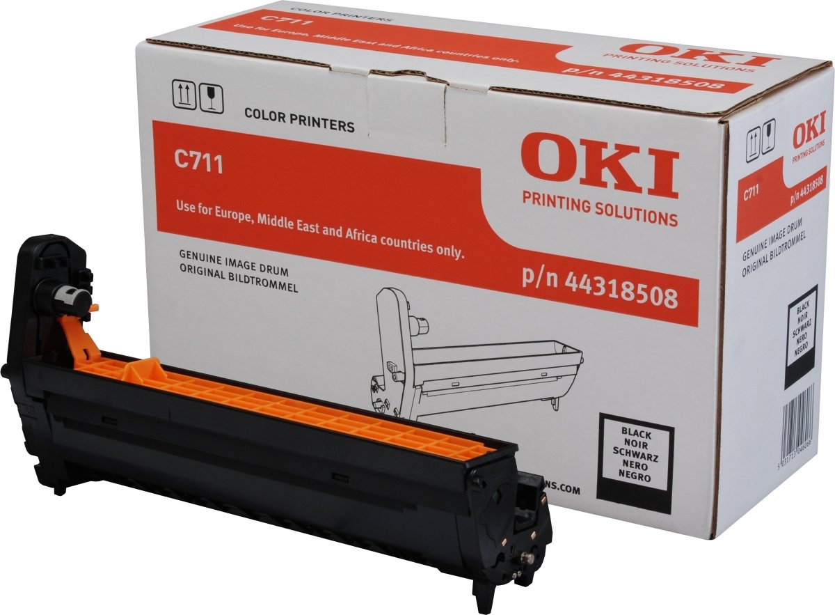 Lasertrumma OKI 44318508 Svart 20 000 sidor