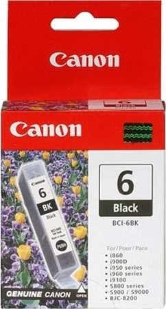 Canon BCI-6BK bläckpatron, svart, 280s