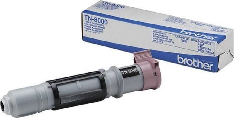 Brother TN8000 lasertoner, svart, 2200s