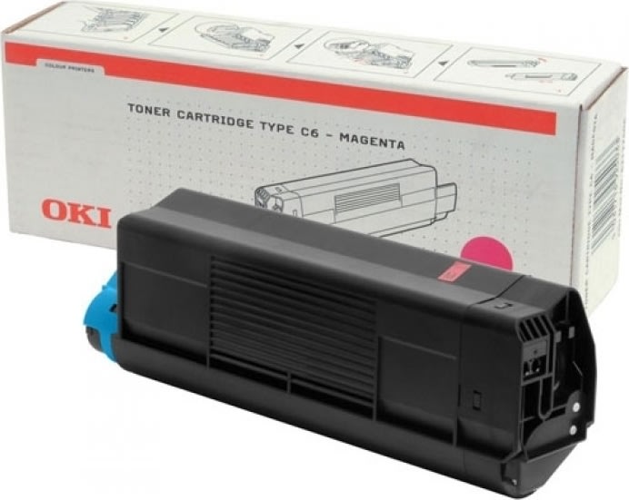 Lasertoner OKI 42127406 Röd 5000 sidor