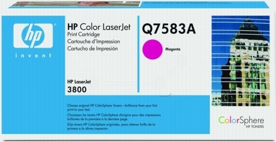HP 503A/Q7583A lasertoner, rød, 6000s