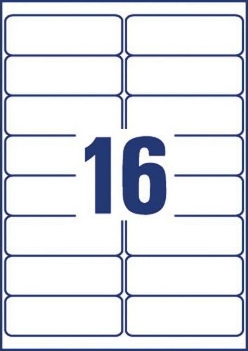 Avery L7162-100 Q.P. adressetiketter, 99,1x33,9 mm