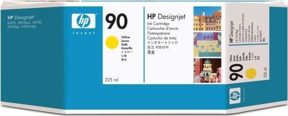 HP nr 90 C5065A bläckpatron, gul