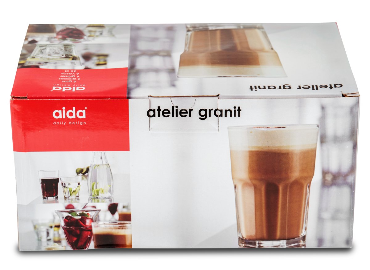 Dricksglas Aida Atelier Granit 36 cl