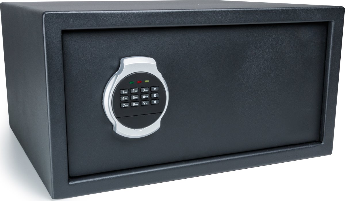 Lock kassaskåp 23 liter, Kodlås, 230x460x400 mm