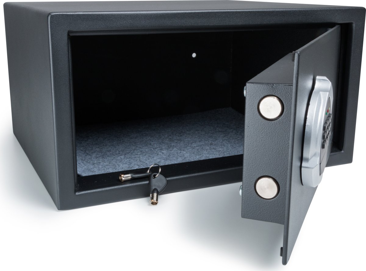 Lock kassaskåp 23 liter, Kodlås, 230x460x400 mm