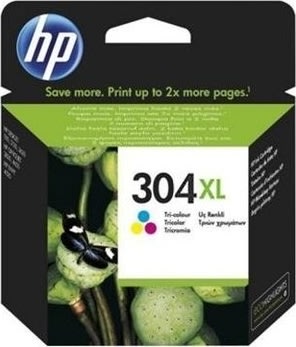 HP nr. 304XL blækpatron, 3-farvet