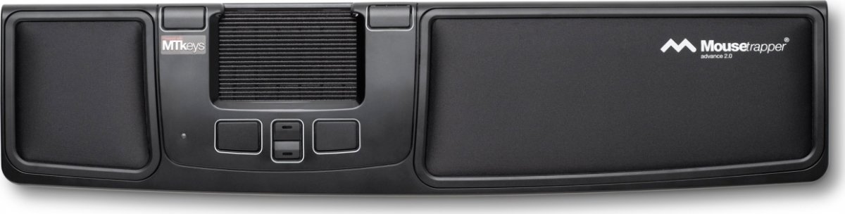 Mousetrapper Advance 2.0, svart/vit