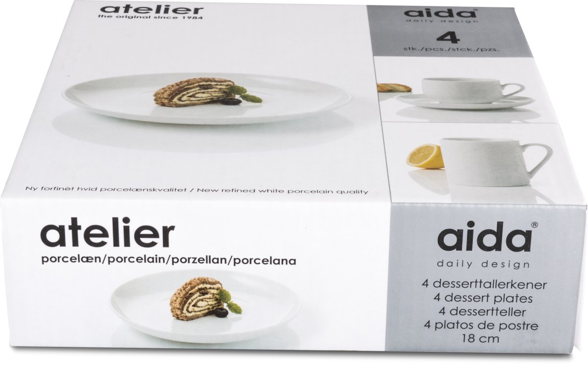 Desserttallrik Aida Atelier