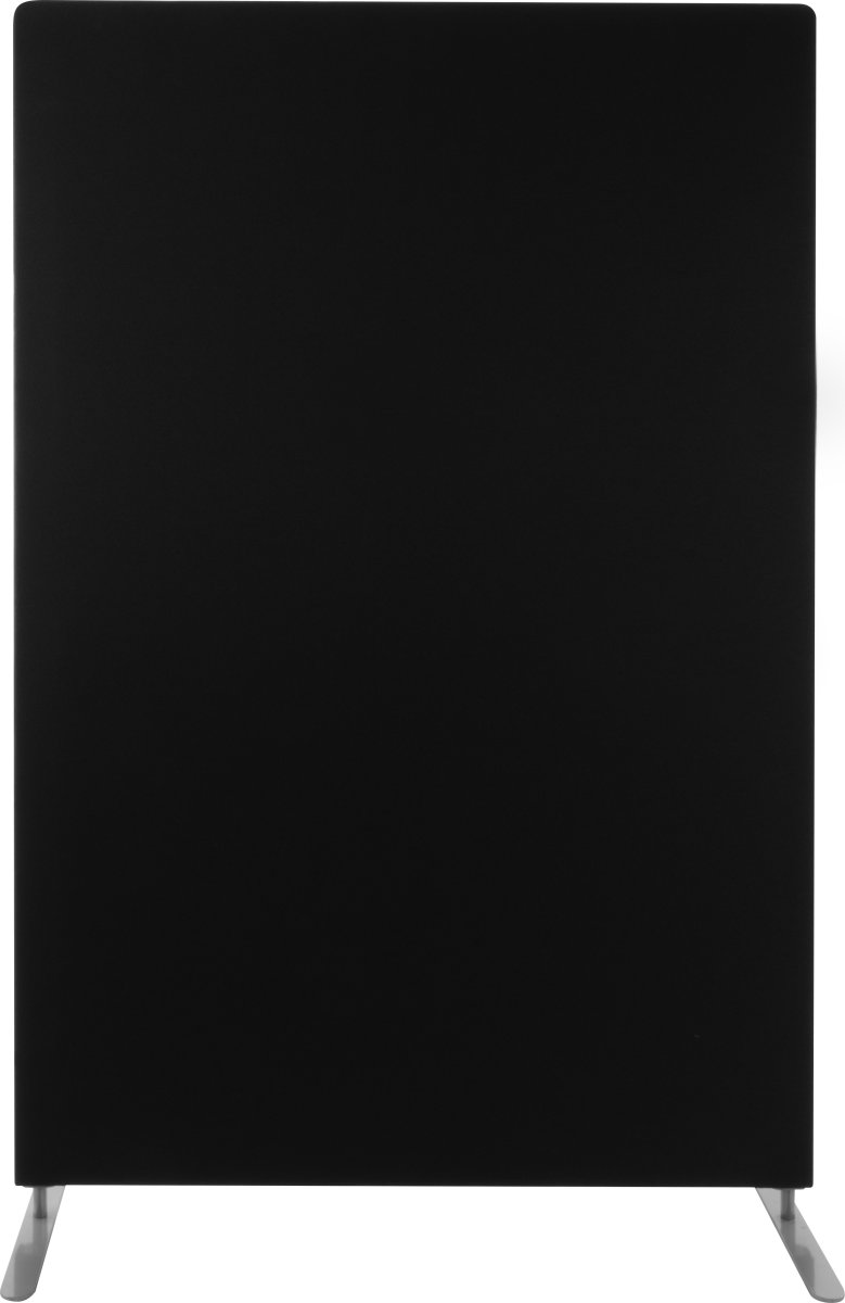 Easy skärmvägg H125xB100 cm svart