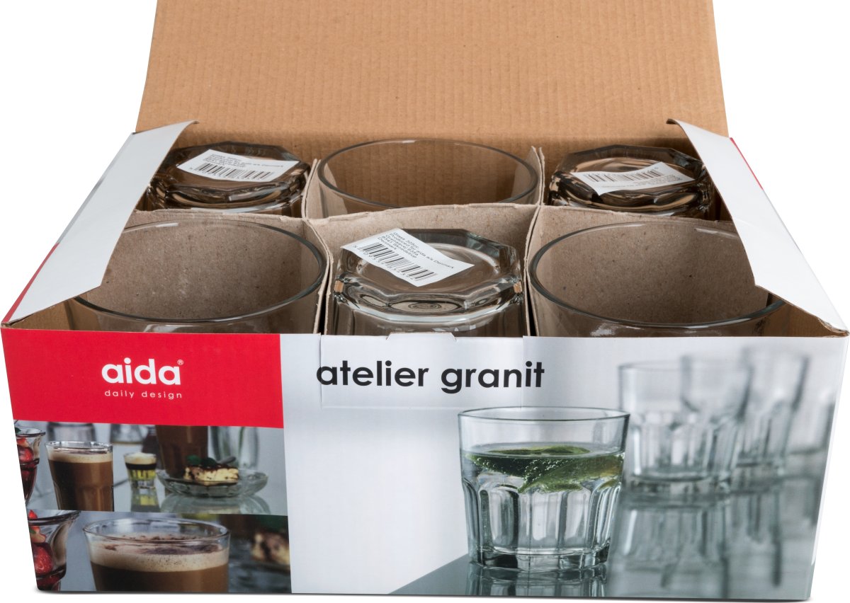 Dricksglas Aida Atelier Granit 28 cl