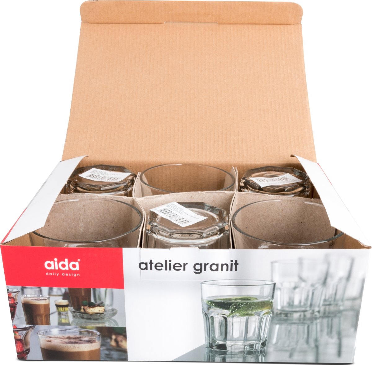 Dricksglas Aida Atelier Granit 28 cl