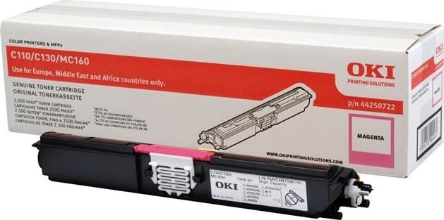 Lasertoner OKI 44250722 Röd 2500 sidor