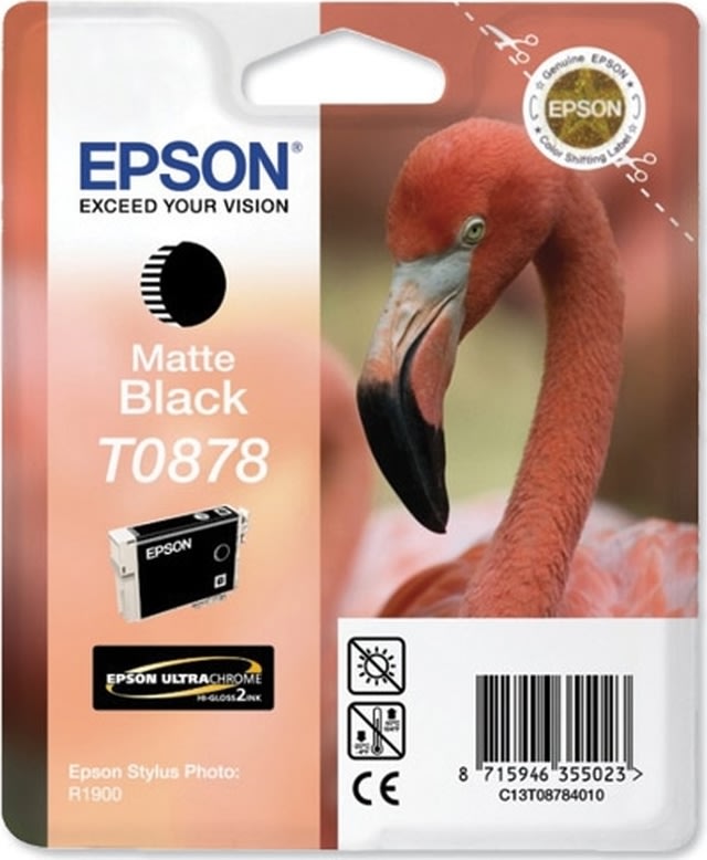 Epson nr T0878/C13T08784010 bläckpatron, matt svar