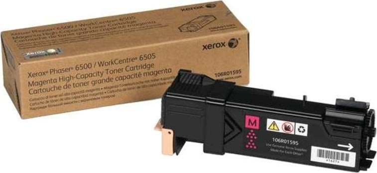 Lasertoner Xerox 106R01595 Röd 2500 sidor