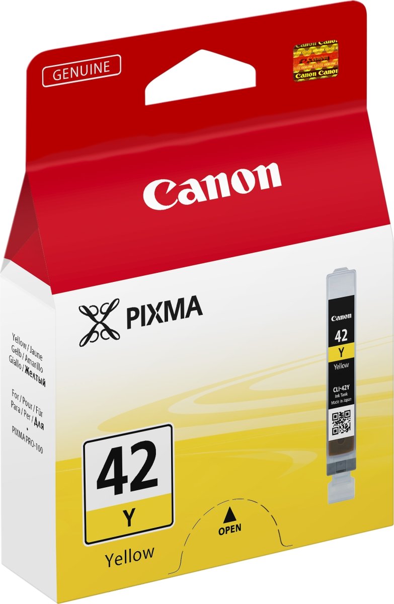 Bläckpatron Canon CLI-42Y Gul 13 ml