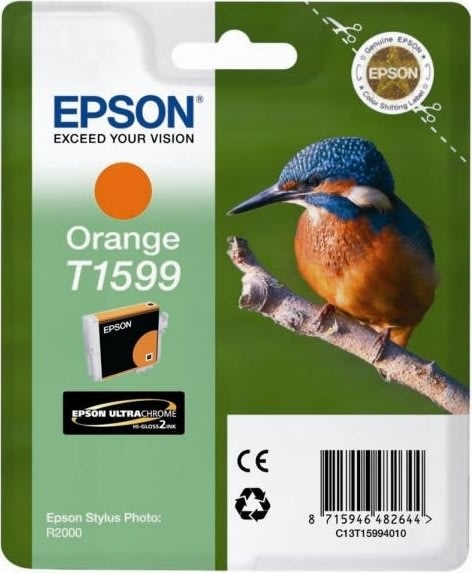 Epson T1599 bläckpatron, orange, 17 ml