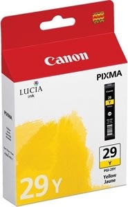Bläckpatron Canon PGI-29Y Gul