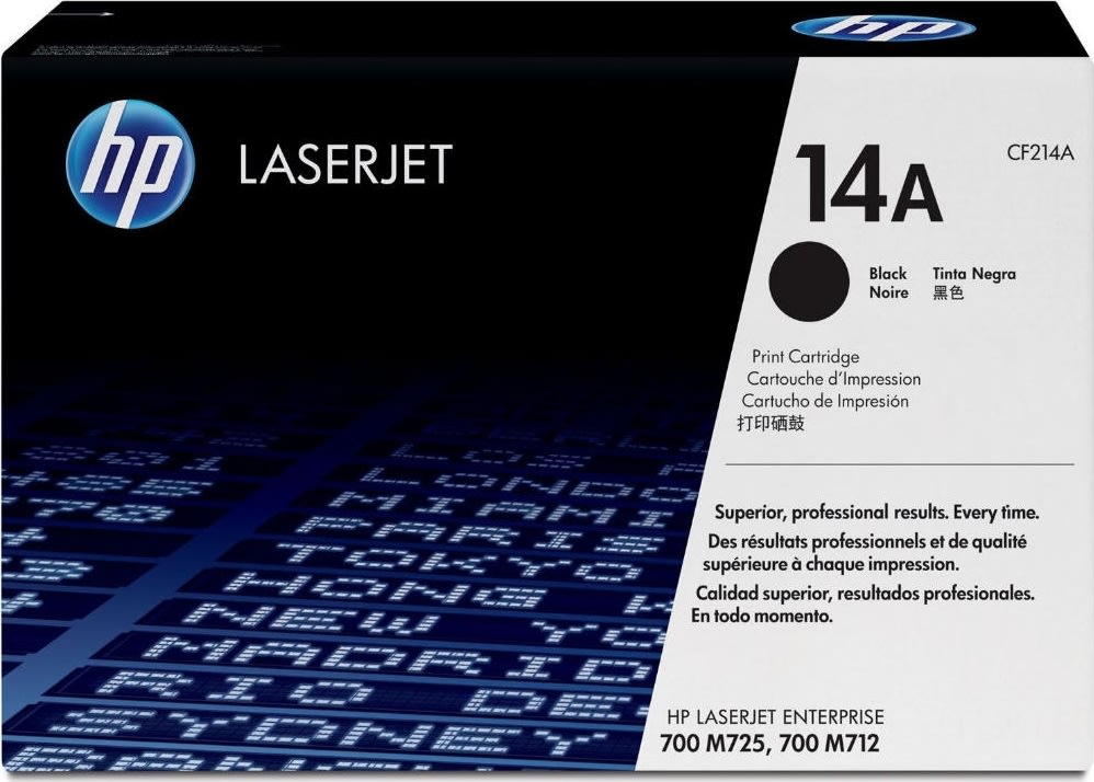 HP 14A/CF214A Lasertoner svart 10 000 sidor