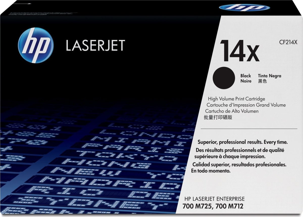 HP 14X/CF214X Lasertoner svart 17 500 sidor