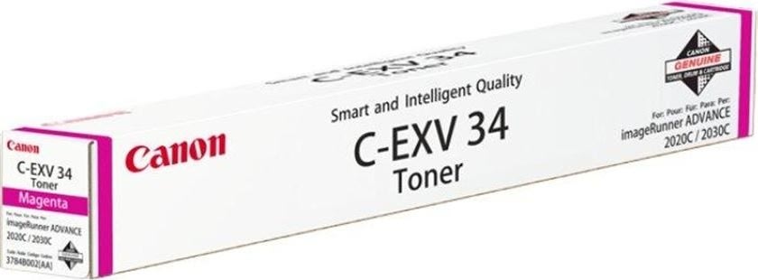 Lasertoner Canon C-EXV 34 Röd 19 000 sidor