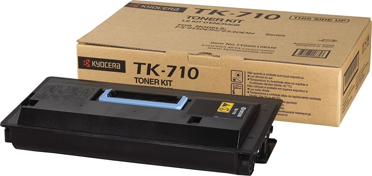 Lasertoner Kyocera TK-715 Svart 34 000 sidor