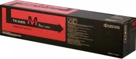 Lasertoner Kyocera TK-8305M Röd 15 000 sidor