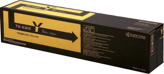 Lasertoner Kyocera TK-8305Y Gul 15 000 sidor