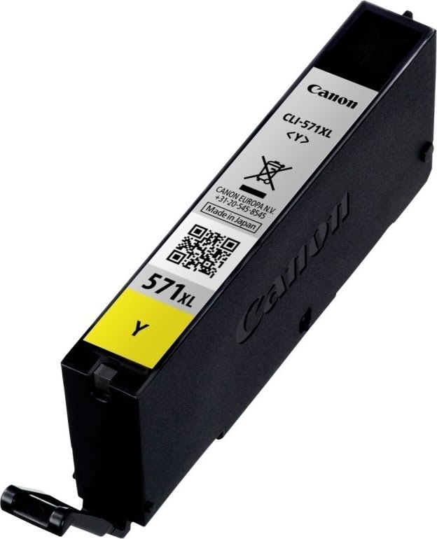 Bläckpatron Canon CLI-571Y XL Gul 11 ml