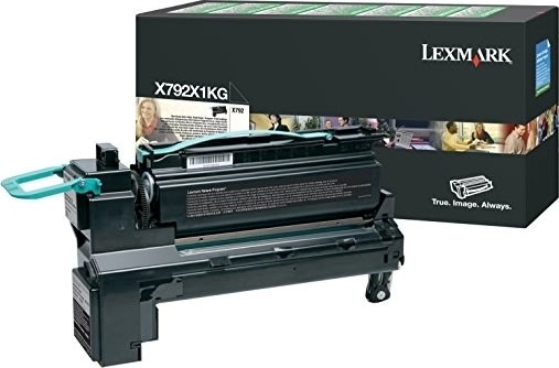 Lexmark C792A1KG lasertoner, sort, 6000s