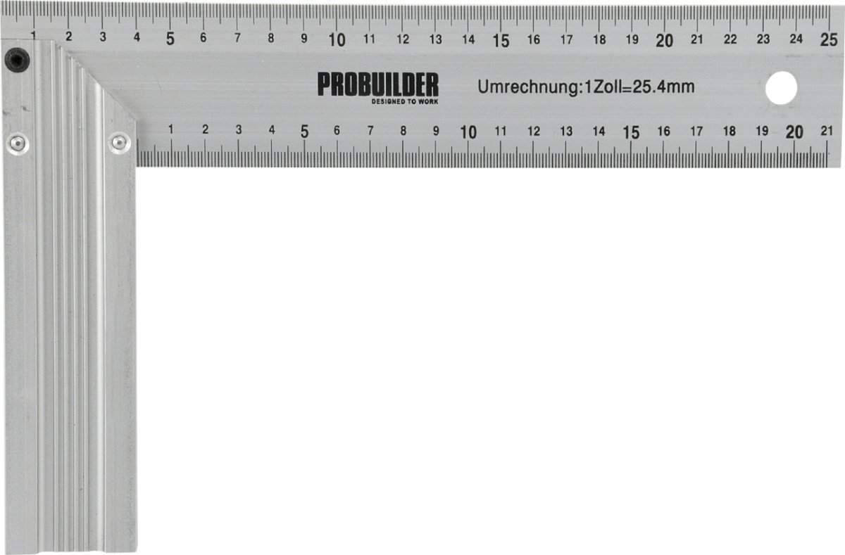 Probuilder-vinkel, 250 mm