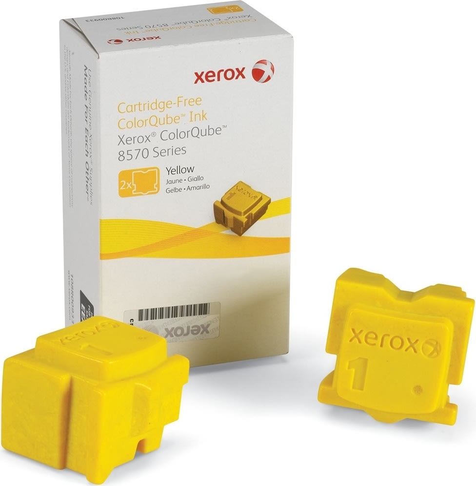 Bläckpatron Xerox XER108R00933 Gul 2200 sidor 2 st
