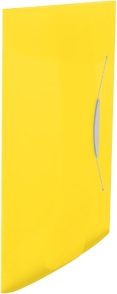 Esselte Vivida snoddmapp, A4, med klaff, gul