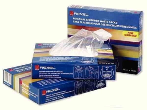 Avfallspåse Rexel 40095 175L plast 100 st