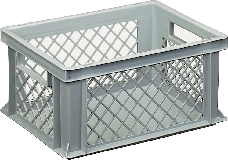Lagerback, perforerad, 14 liter, (LxBxH) 40x30x17