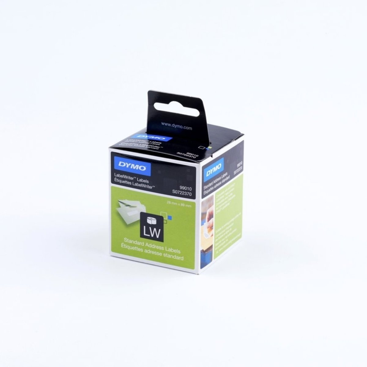 Dymo LW adressetikett, 89x28 mm